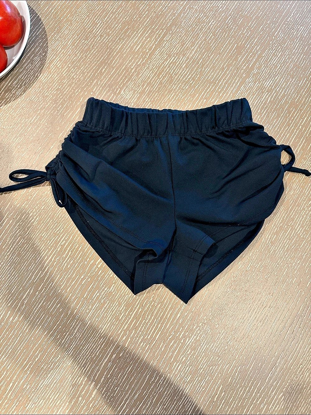 FIVE Dancewear Black Athletic Shorts Size YL